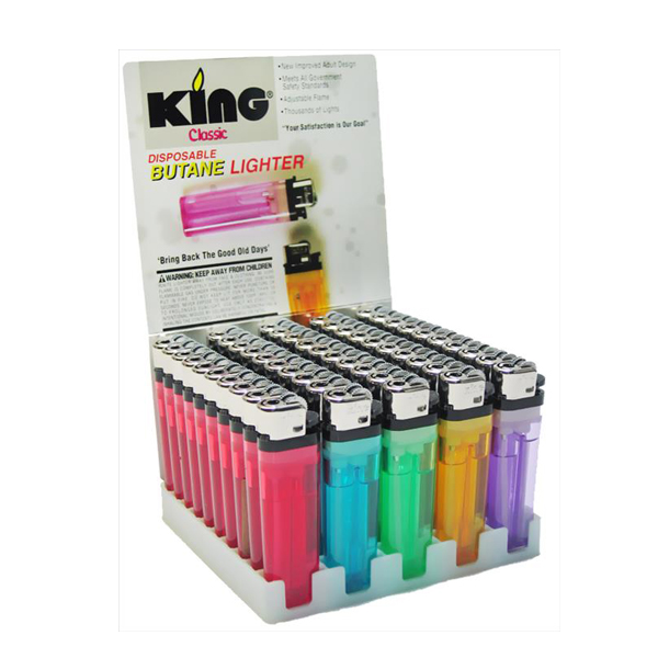 King Lighters (50 Ct) (20 Case)