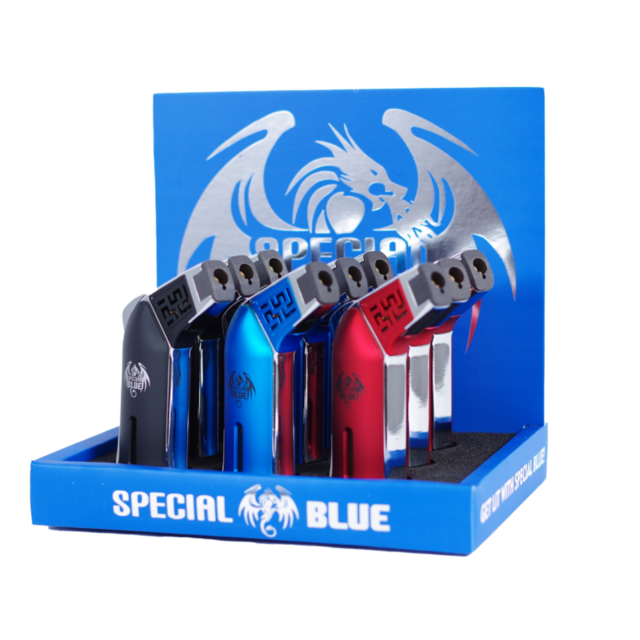 Special Blue Blue Steel Gun Torch (9 Ct)