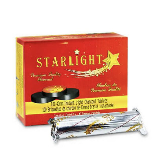 Starlight Instant Light Charcoal Tablets (100 Ct)