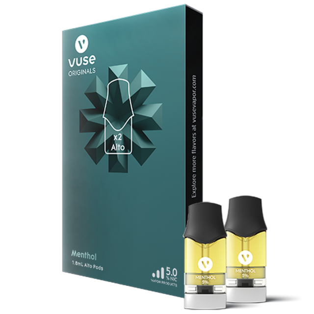 Vuse Alto 1.8Ml X 2 Pod 5Ct/ Box - Menthol 5%