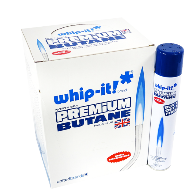 Whip-It! Premium Butane (12 Ct)