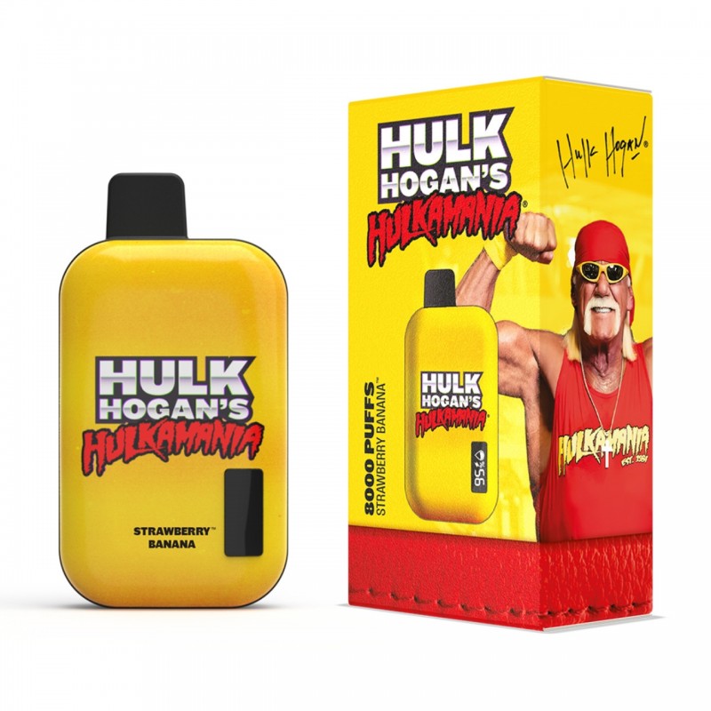 Hulk Hogan 8000 Disposables 5% (Display Box of 5) (18 ML)