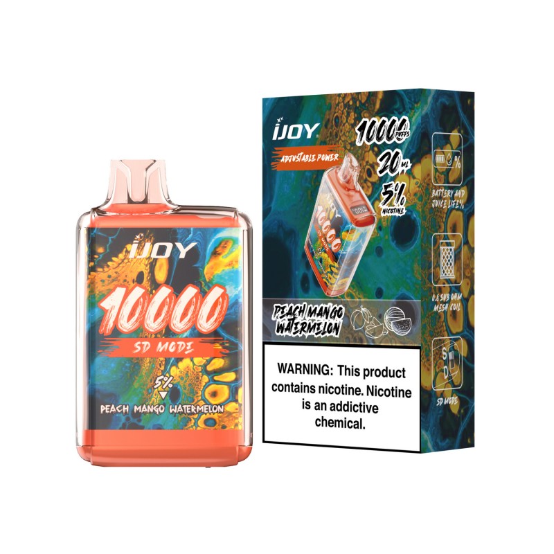 iJOY 10000 Puffs Disposable (100ML) (5Ct) Box