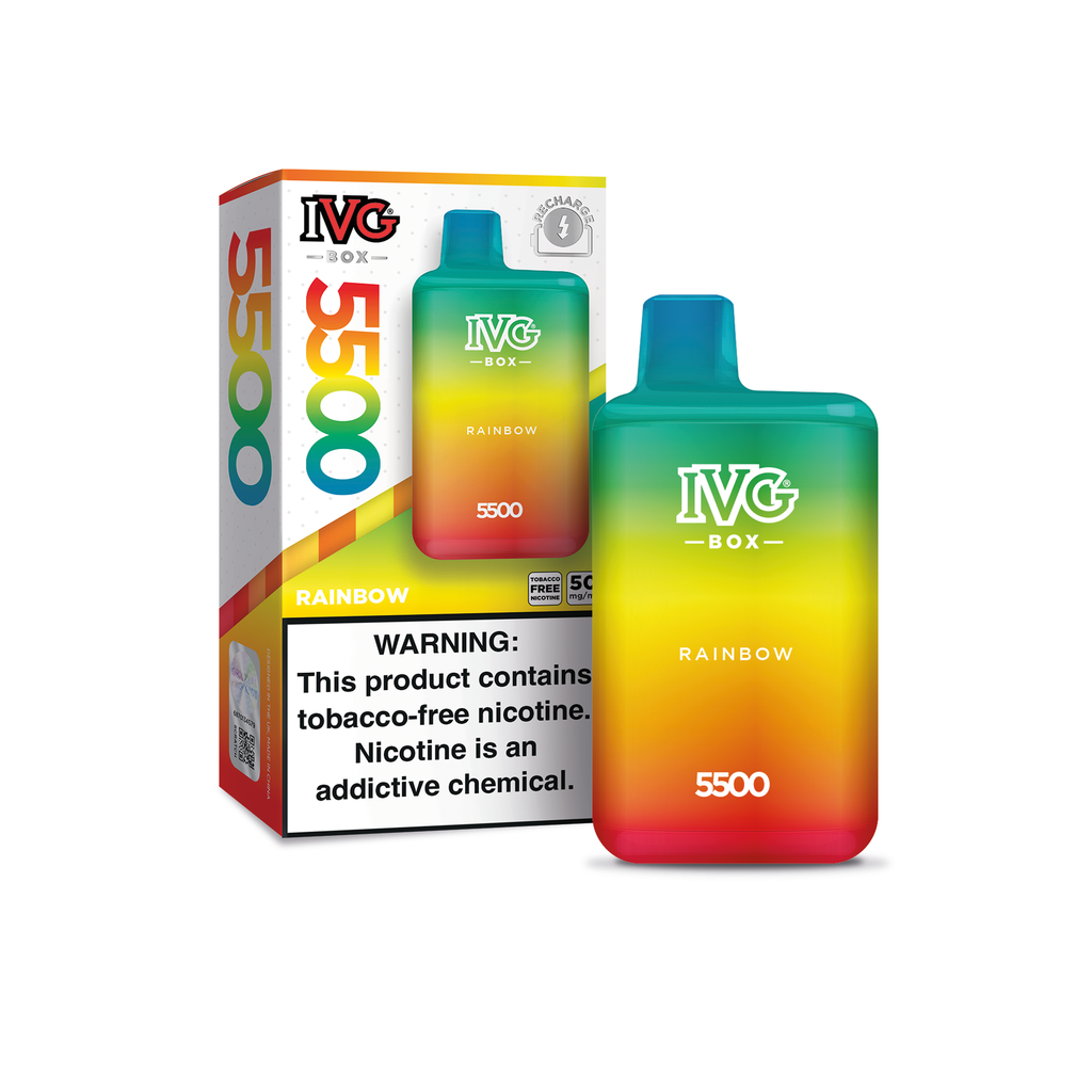 IVG BOX (12 ML) Disposable 5500 Puffs (10 Ct)