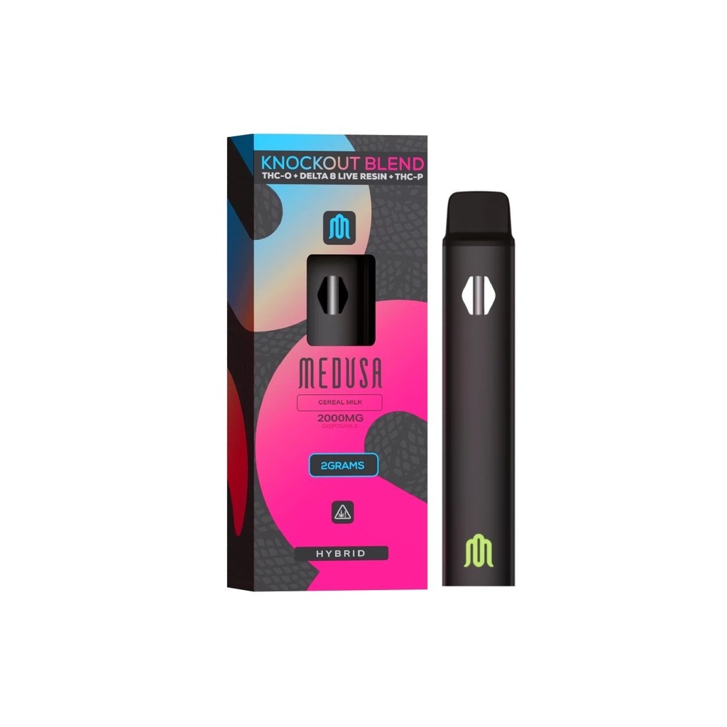 Medusa Delta 8 (THC-0+THC-P) (2000MG) (5 Pack) Disposable