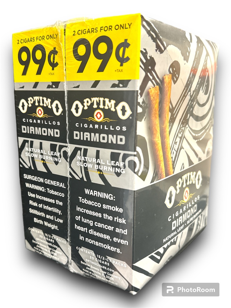 Optimo Cigarillos 2/99 (30Ct) Box