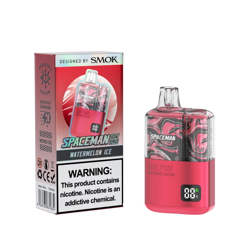 SPACEMAN 10K Pro Disposable (80ML) (5Ct) Box