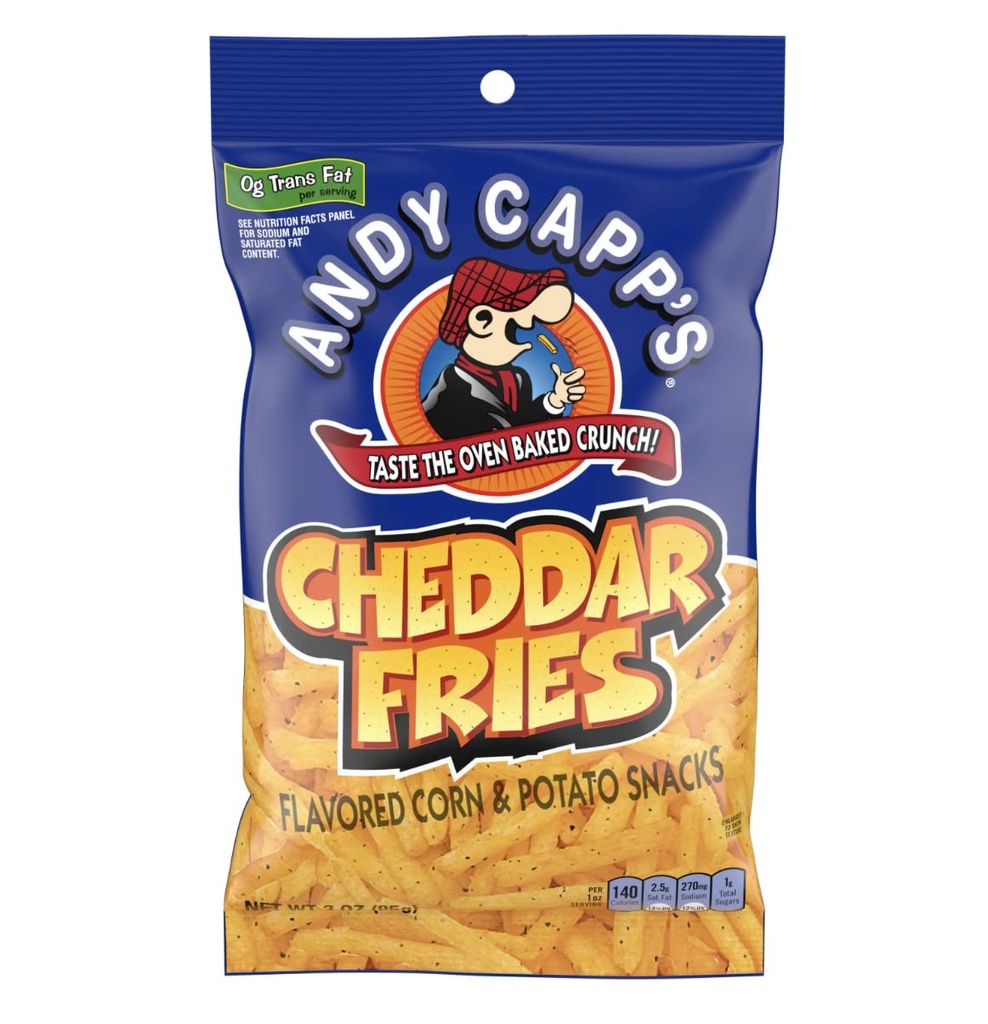 Andy Capps Chips (12Ct) Box