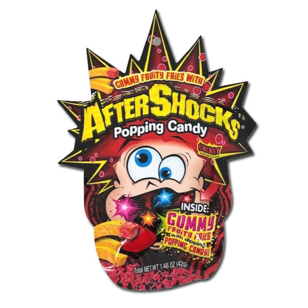 Aftershocks Gummy Fries Cherry