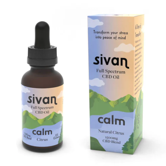 Sivan Full Spectrum CBD Oil Drops Single (1500Mg) (3.5Oz) Jar