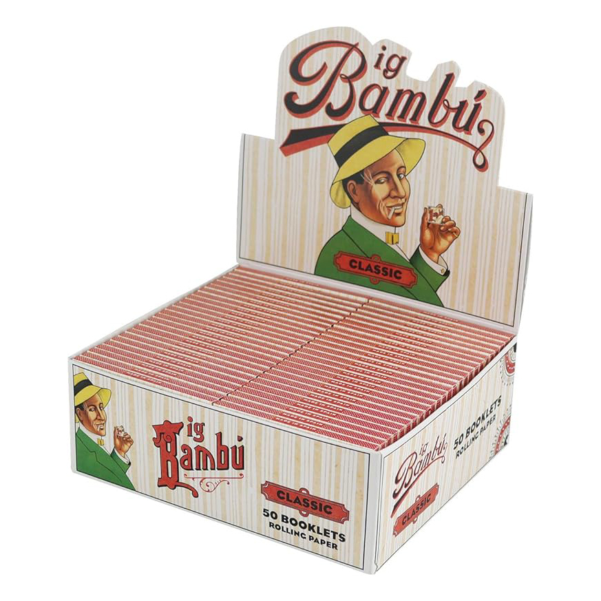 Big Bambu Pure Hemp Rolling Paper (50 Ct)