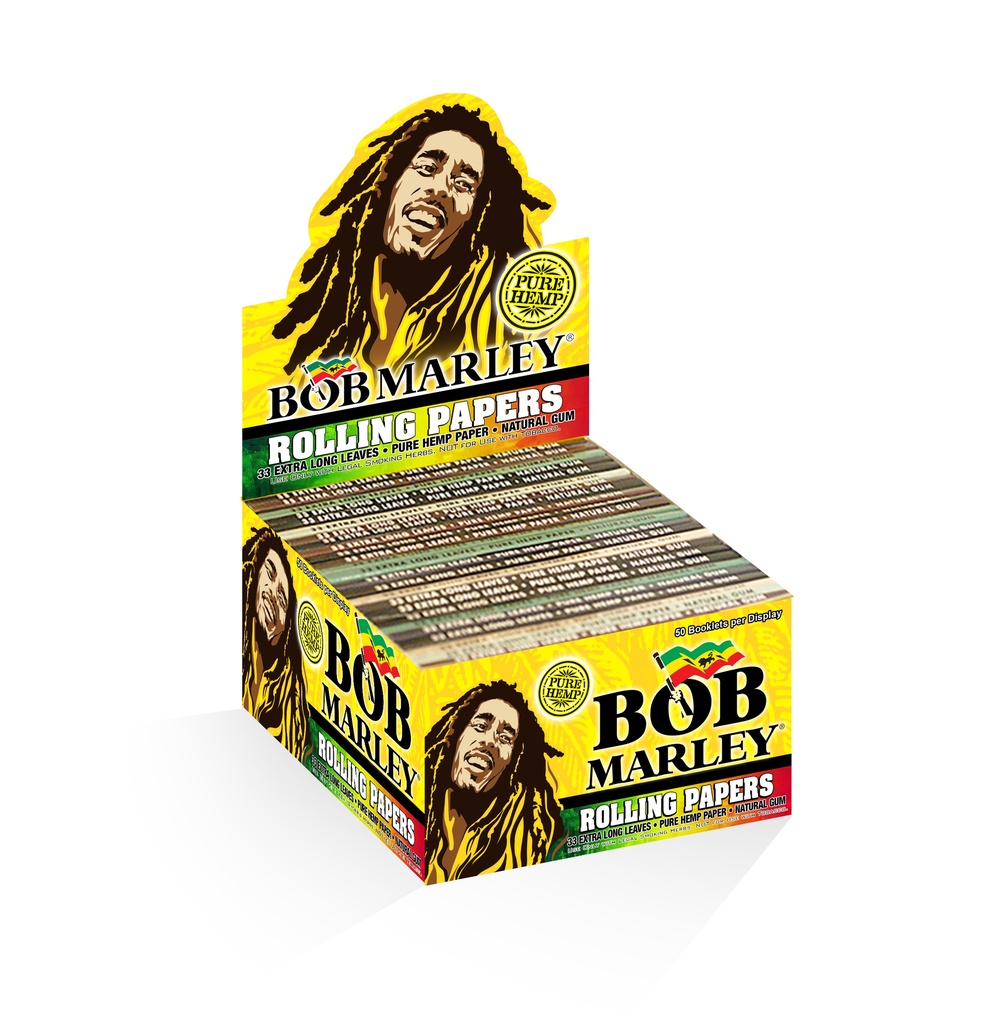 Bob Marley Cigarette Papers Extra Long (50 Ct)