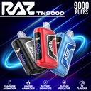 RAZ TN9000 Disposable (9k Puff - 5% Nic - 5Ct - 60ML) Box